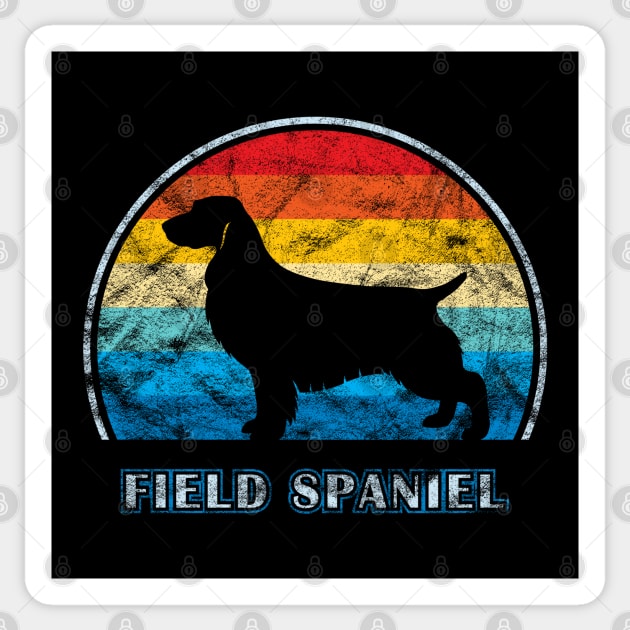 Field Spaniel Vintage Design Dog Sticker by millersye